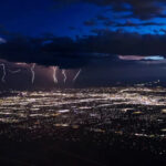 Albuquerque NM during snow storm