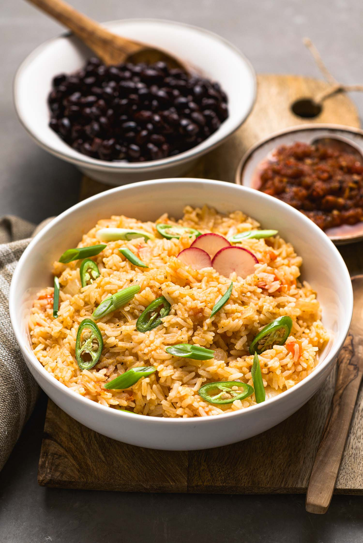 Variations of Mexican Rice: Cheesy, spicy, and vegetable versions