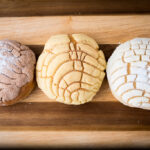 Concha/Pan de Huevo/Esponja at La Estrella Bakery Inc. (Credit: Jackie Tran)
