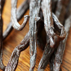 Assortment of vanilla beans