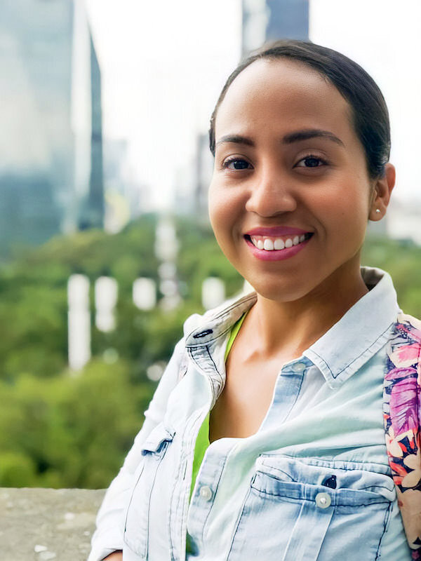 May wearing a jean jacket in Mexico City in July
