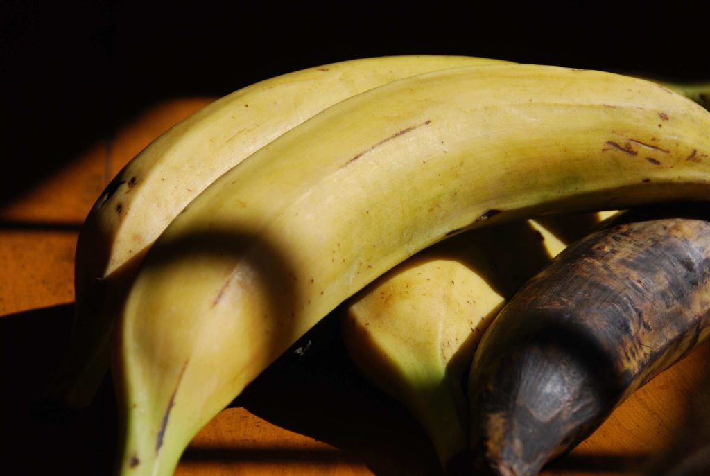 Fried Plantains with White Rice