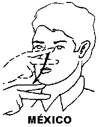 The sign “Mexico”, as drawn by Juan Carlos Miranda S.