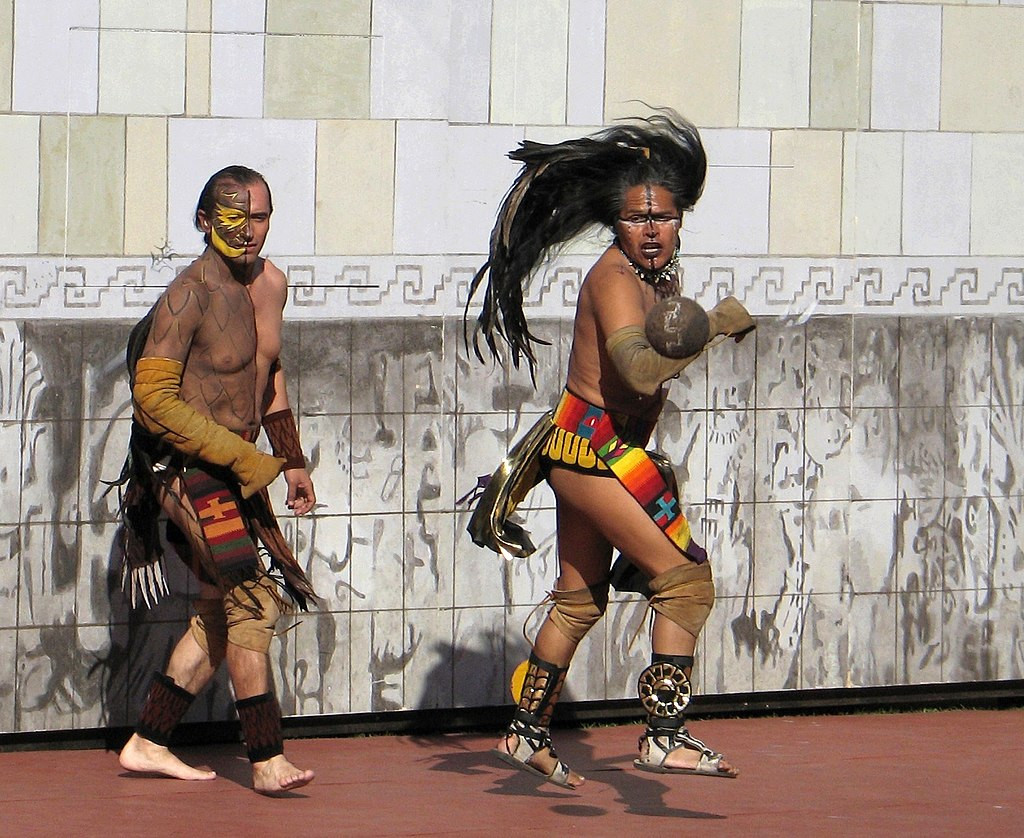 A Mesoamerican ball game in Mexico