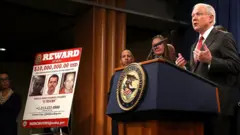 Former US Attorney General Jeff Sessions announcing a reward for the capture of the Jalisco New Generation Cartel (CJNG) leader, highlighting the cartel's significance in international law enforcement efforts