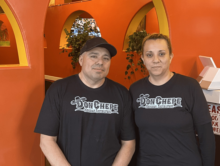 An enticing close-up of Don Chepe's flavorful tacos, perfect for lunch or dinner