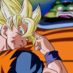 Super Saiyan Goku holding the flag of Mexico, sparking controversy for using AI to honor Akira Toriyama's death