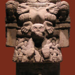 Coatlicue Sculpture at the National Museum of Anthropology in Mexico