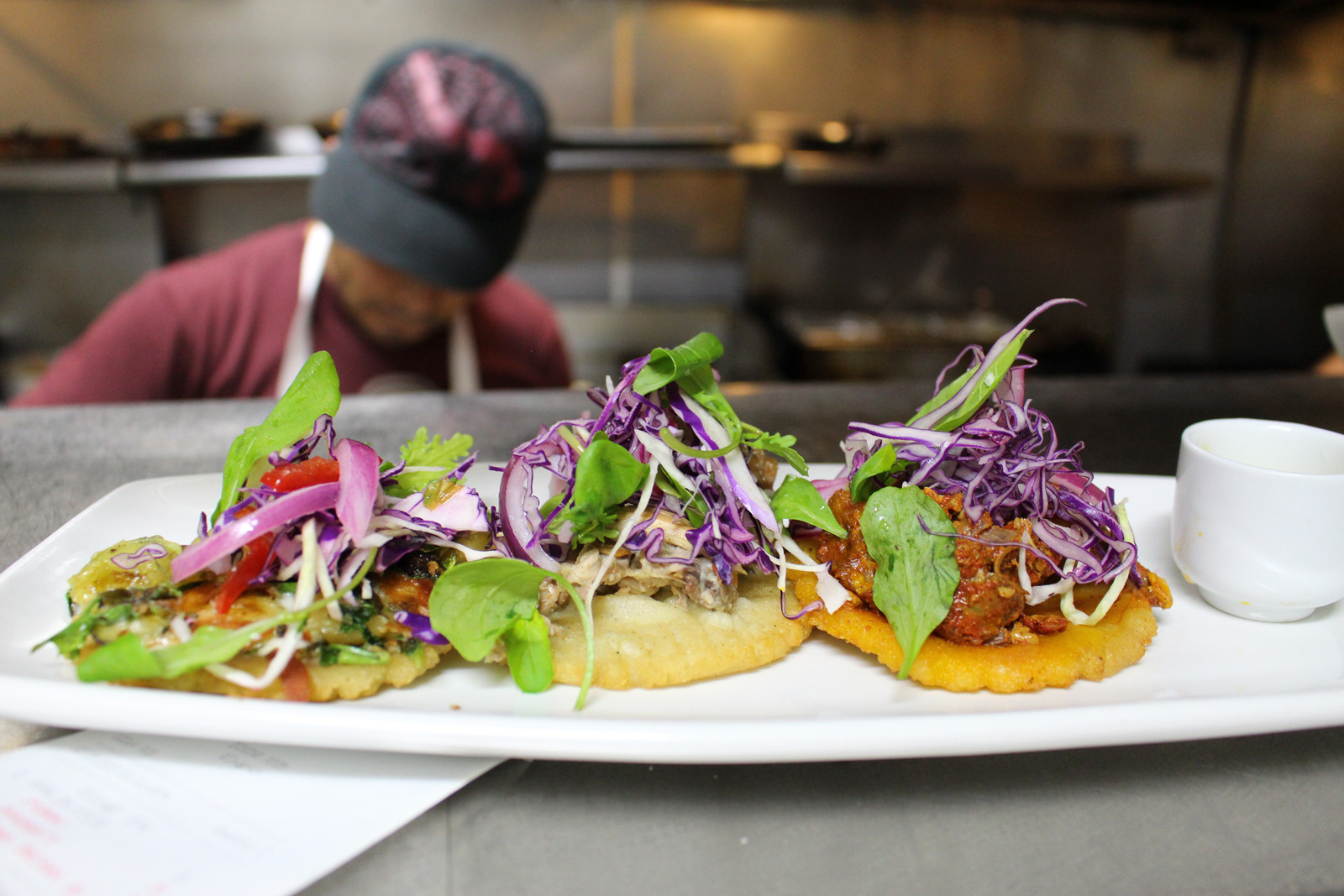 Salbutes trio at The Mayan Cafe, Louisville, KY. Photo by Delilah Snell.