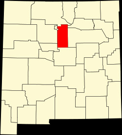 Edgewood, New Mexico Map