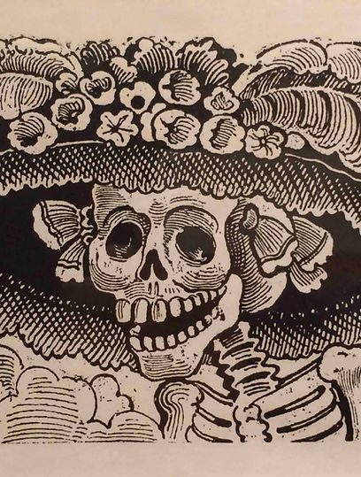 Image of Catrina print by Jose Guadalupe Posada