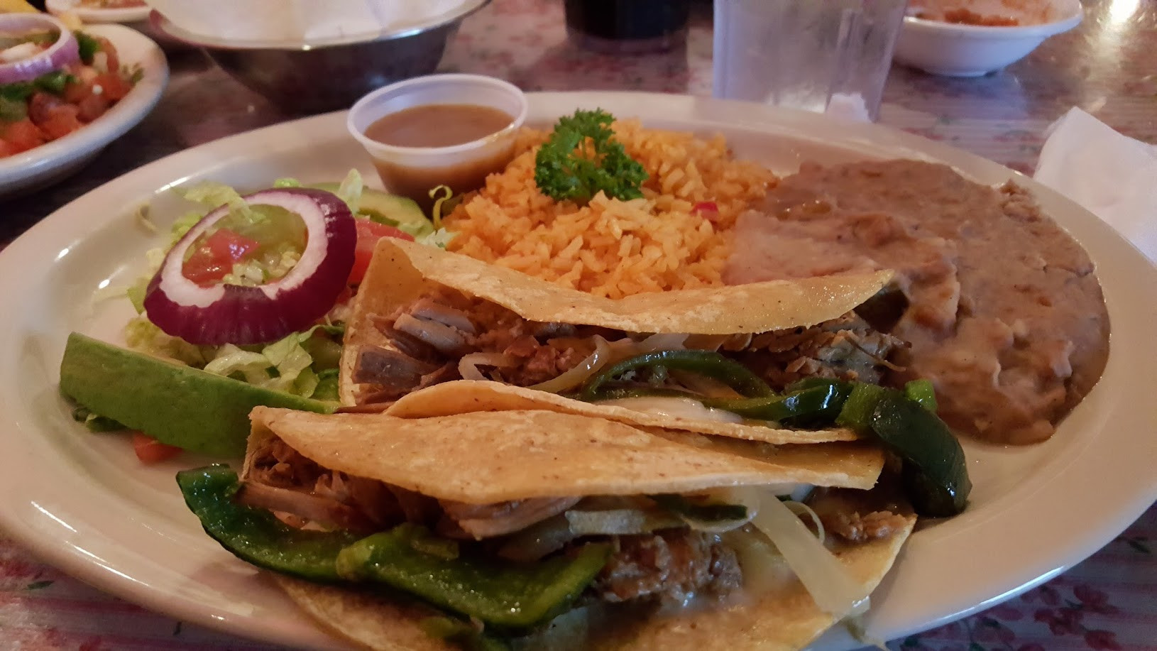 Mia's Tex-Mex Restaurant offers a cozy and traditional dining atmosphere.