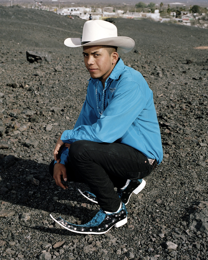 A member of &quot;Los Socios&quot; pointy boots crew from Matehuala.
