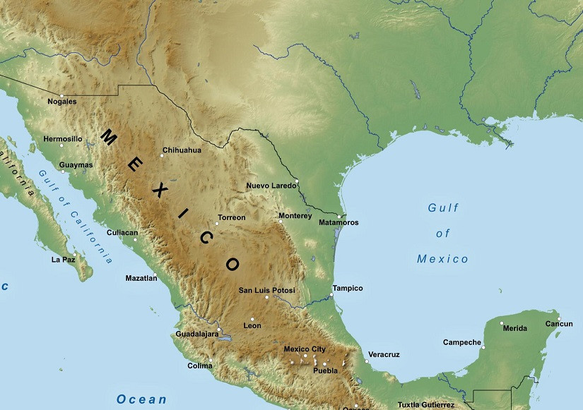 Gulf of Mexico Map