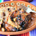 Grandma's Capirotada recipe, a simple and classic Mexican dessert.