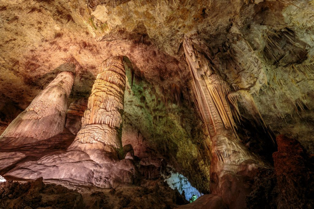 Carlsbad Caverns in southern New Mexico