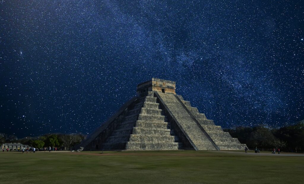 The iconic Chichen Itza Mayan ruins in Mexico