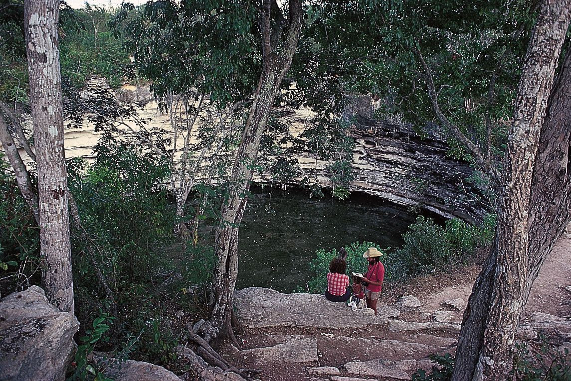Chichen Itza Cenote of Sacrifice Mexico Yucatan
