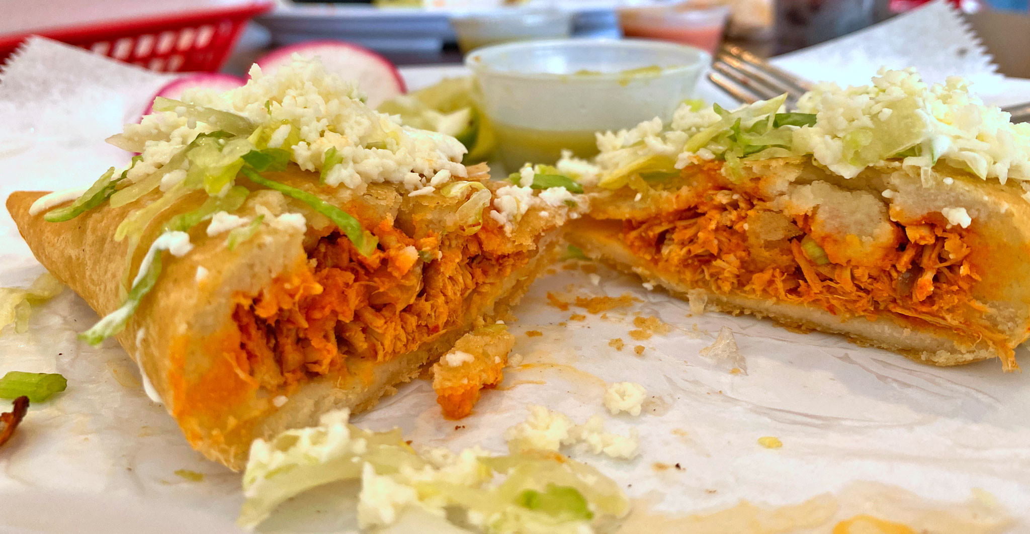 Chicken Tinga Empanada