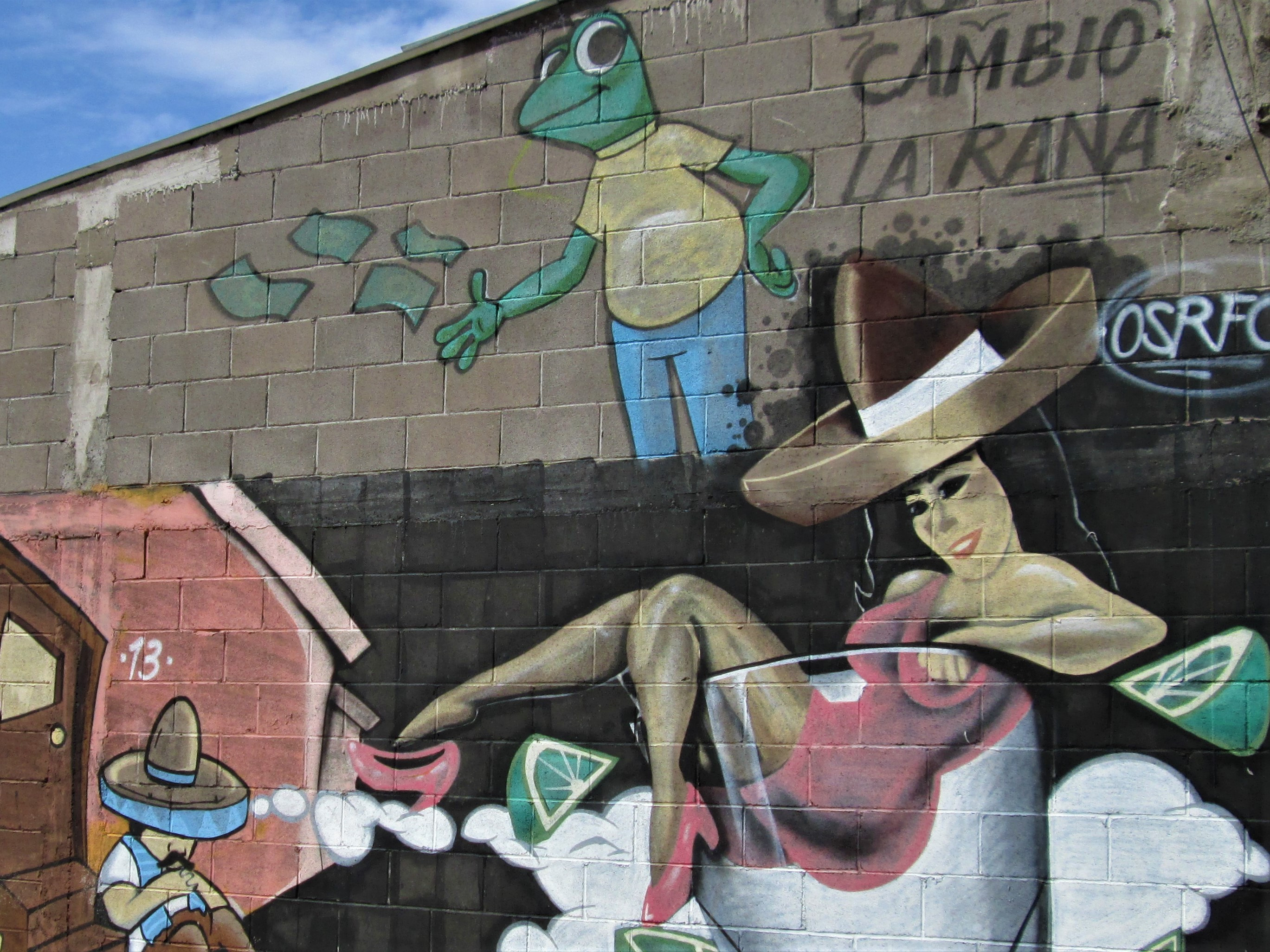 Church Mural in Nogales