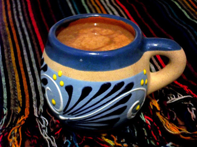 Abuelita Mexican Chocolate on a Wooden Table