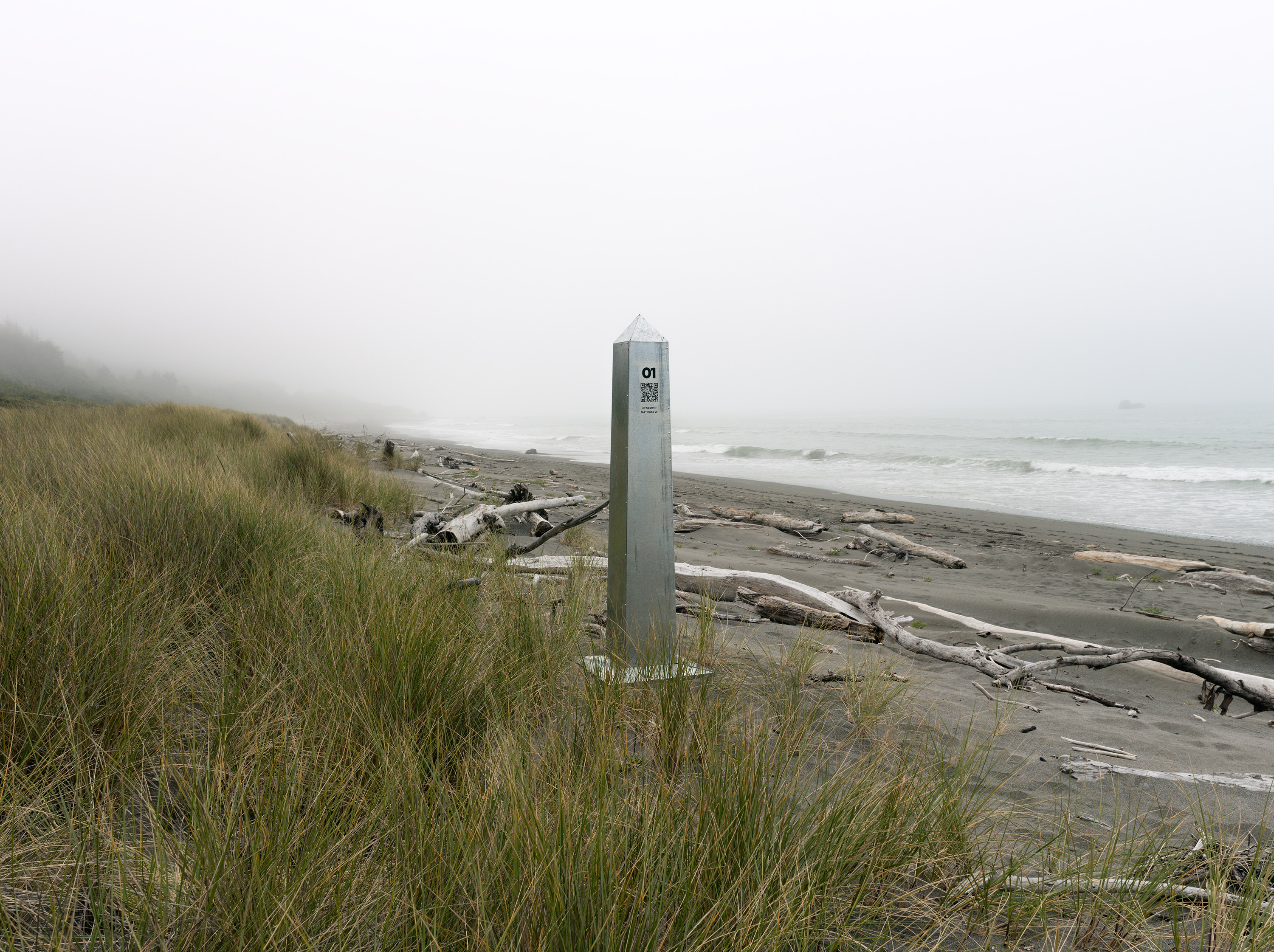 Monument 1, Pacific Coast, South of Brookings, Oregon