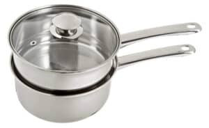 Stainless steel double boiler