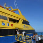 Boarding the Ferry at Puerta Maya