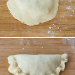 Folding the empanada