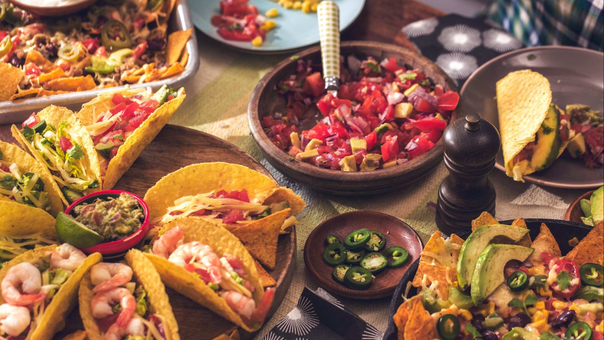 Tacos Mexico street food