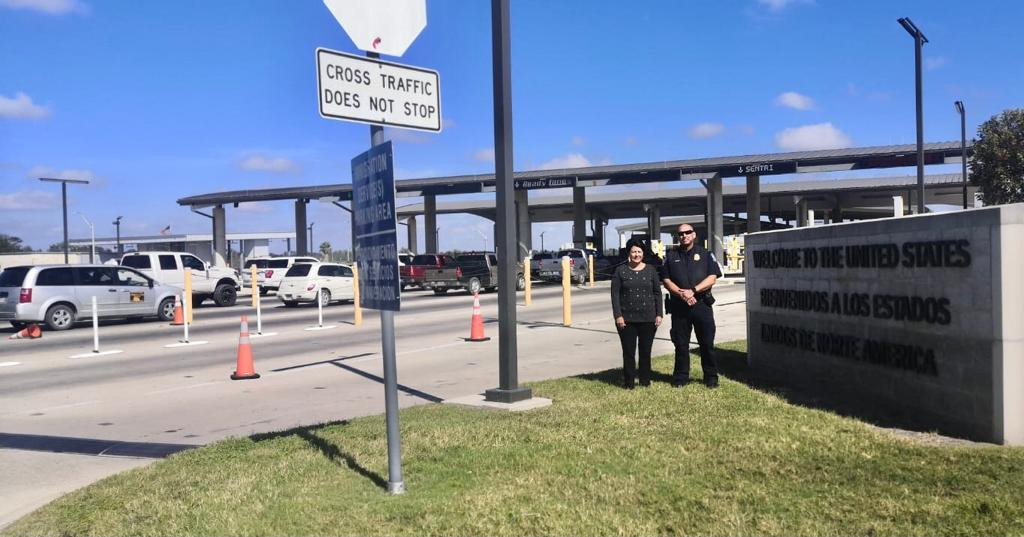 Celebration after successful reopening of the Mexico-US border