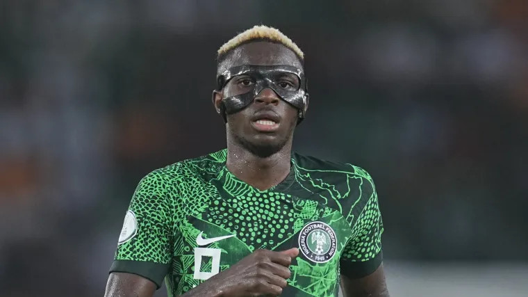 Victor Osimhen of Nigeria soccer