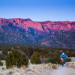 White Sands National Park offers a unique landscape near Albuquerque, ideal for photography and exploration.