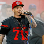 Paul Wall performing at Houston versus Memphis.