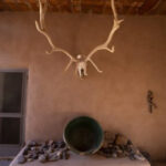 Antlers and stones in Georgia O'Keeffe's Abiquiu Home