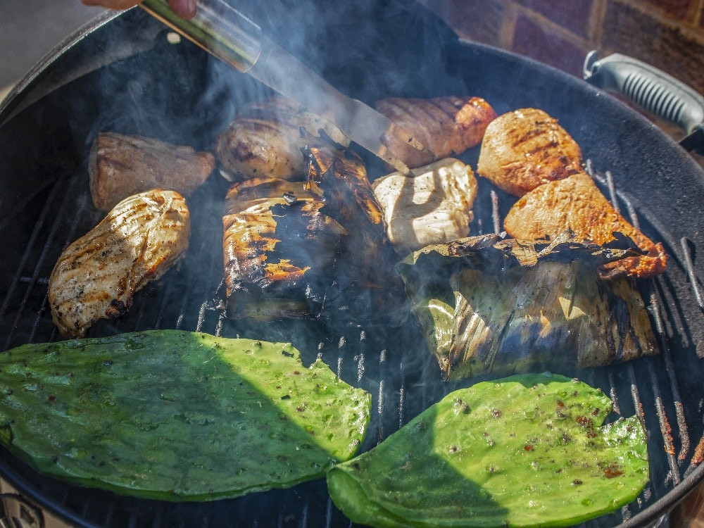 Cactus on BBQ