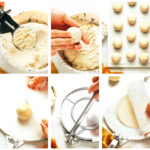 Ingredients for making corn tortillas, including masa harina and salt