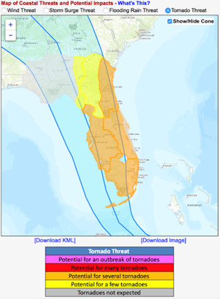 Tornado Threat HTI Graphic