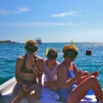 Snorkeling in the clear waters of Huatulco's bays