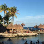 Lagoon at Xcaret eco Park, Riviera Maya Mexico