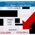 New Mexico Concealed Handgun License card
