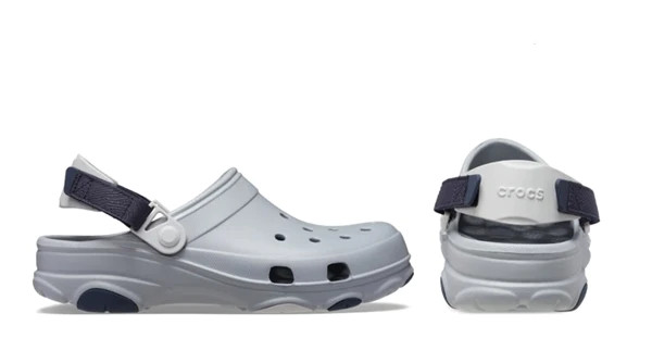 All-Terrain Crocs have specialized straps for added comfort.