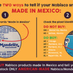 Ritz Cracker Nabisco product packaging displaying product information