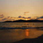 Beach Sunset in Zihuatanejo, Mexico