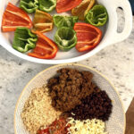 Italian Stuffed Peppers with Fresh Basil