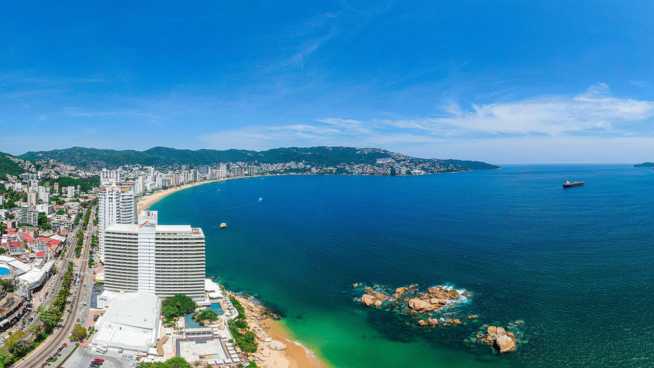 Las Brisas Acapulco: A legendary hotel offering unforgettable views from private pool terraces.