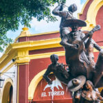 Mariachi band statue in Guadalajara, showcasing Mexico's rich musical heritage