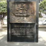 Manila-Acapulco Galleon Memorial at Plaza Mexico in Intramuros, Manila, showcasing shared heritage