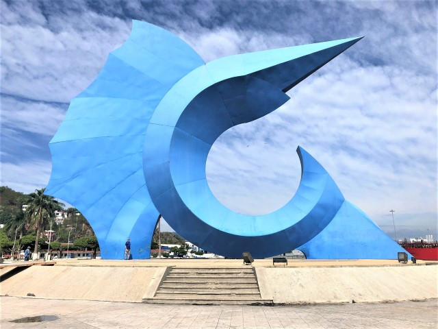 Manzanillo Sailfish statue