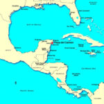 Map Showing Playa del Carmen's Location in the Riviera Maya